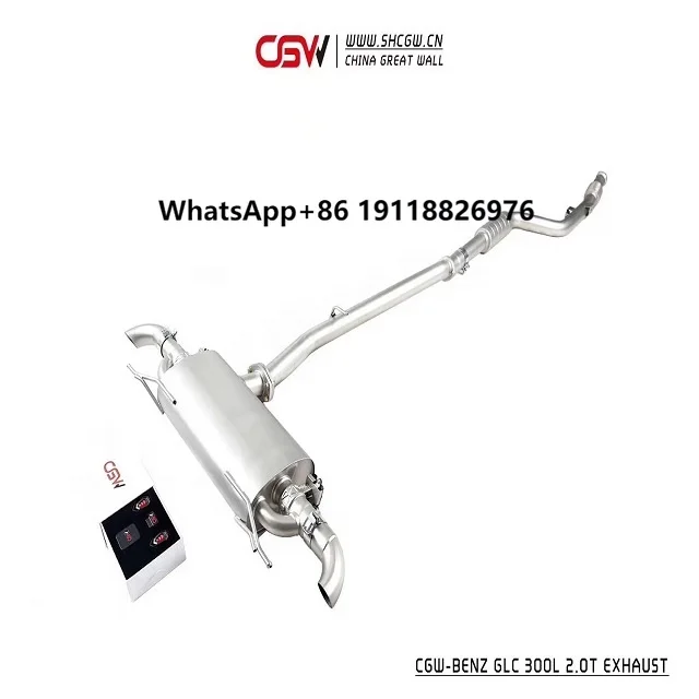 

Easy Operating Valve Control System with Accurate Fitment for Benz GLC250 300 2.0T Exhaust Catback
