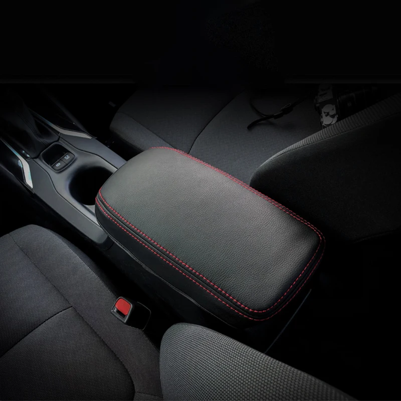 Microfiber Leather Car Center Console Armrest Box Cover Protection Pad  Trims For Toyota Corolla E210 2019 2020 2021 2022 2023