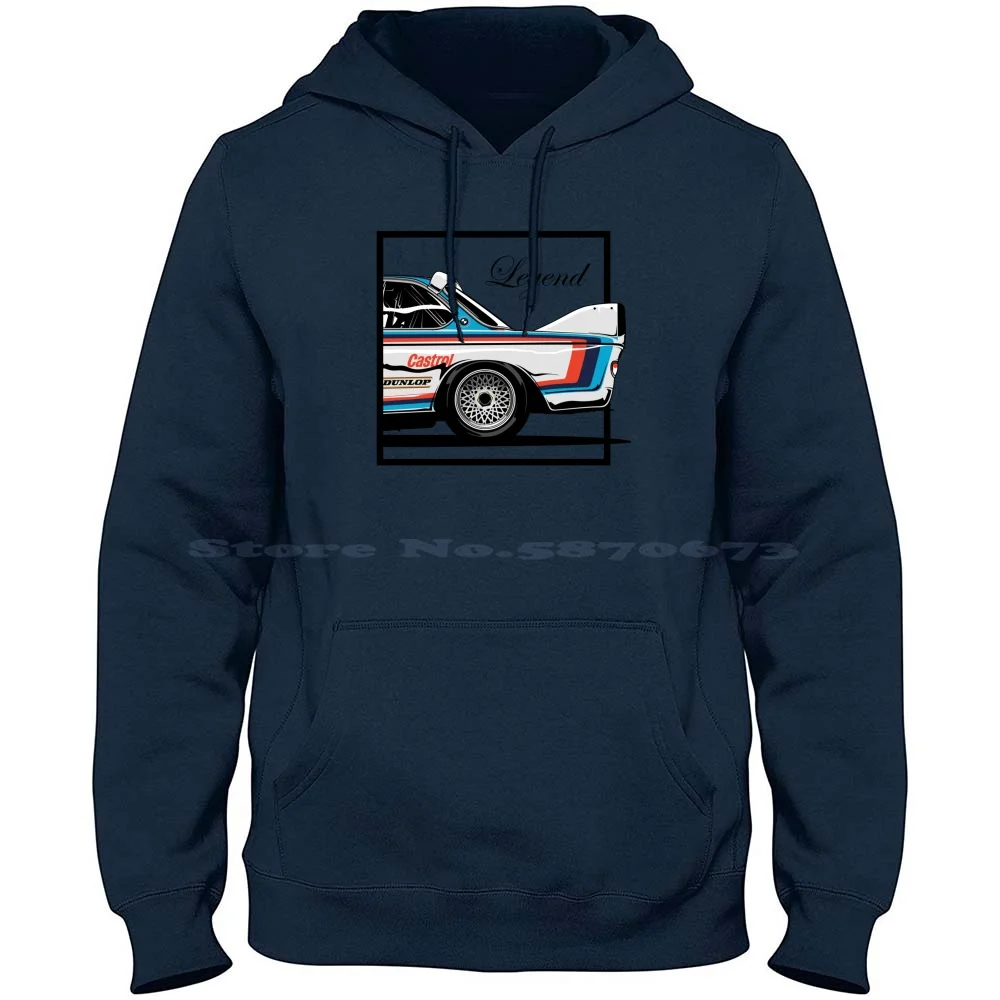 3.0 Csi Classic Race Legend E9 100% Cotton Hoodie 3 0 Csl E30 M3 Dtm Tuner Turbo 2002 Racecar Classic Csi Castrol Race