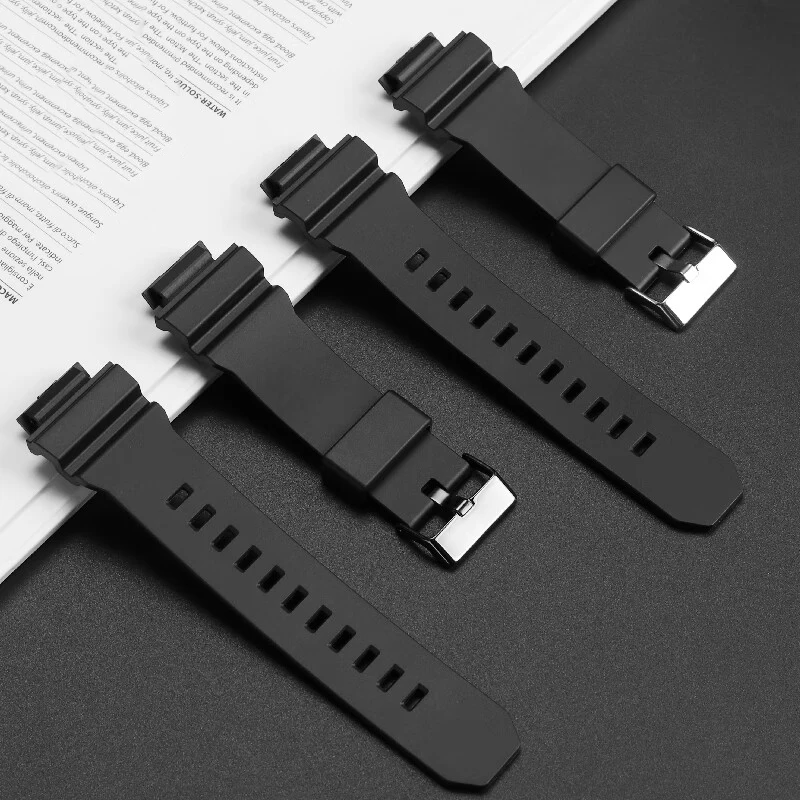 Waterproof and Soft Silicone Watchband For G-SHOCK Casio Watch GD-X6900-1 Resin Silicone Watch Band with Raised Mouth Bracelet