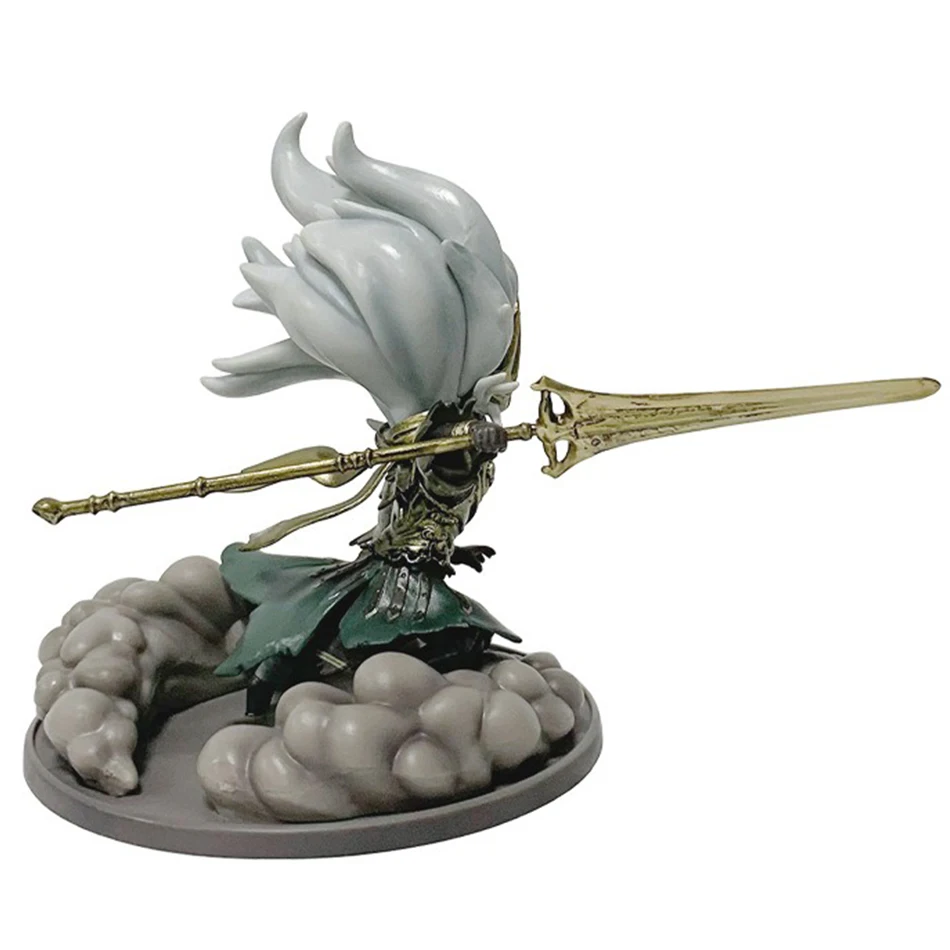 Neue heiße 14 cm Dark Souls III Nameless King (Dragon-Slaying War God/Sun Warrior) Desktop Ornament Figur, PVC Modell Spielzeug Geschenk