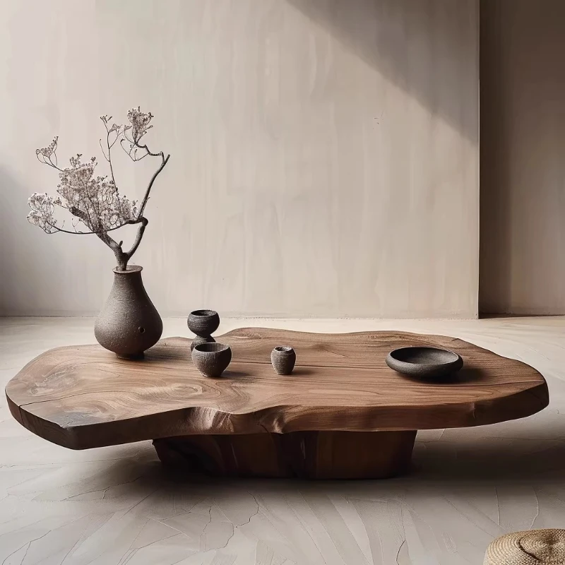 

Multi-functional Coffee Tables Low Homestay Living Room Furniture Coffee Tables Simple Wooden Furniture Столик MH40CJ