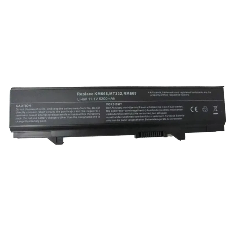 High Quality KM742 Replacement Laptop Battery 11.1V 5200mAh for Dell Latitude E5510 E5500  E5400 E5410 Brand New