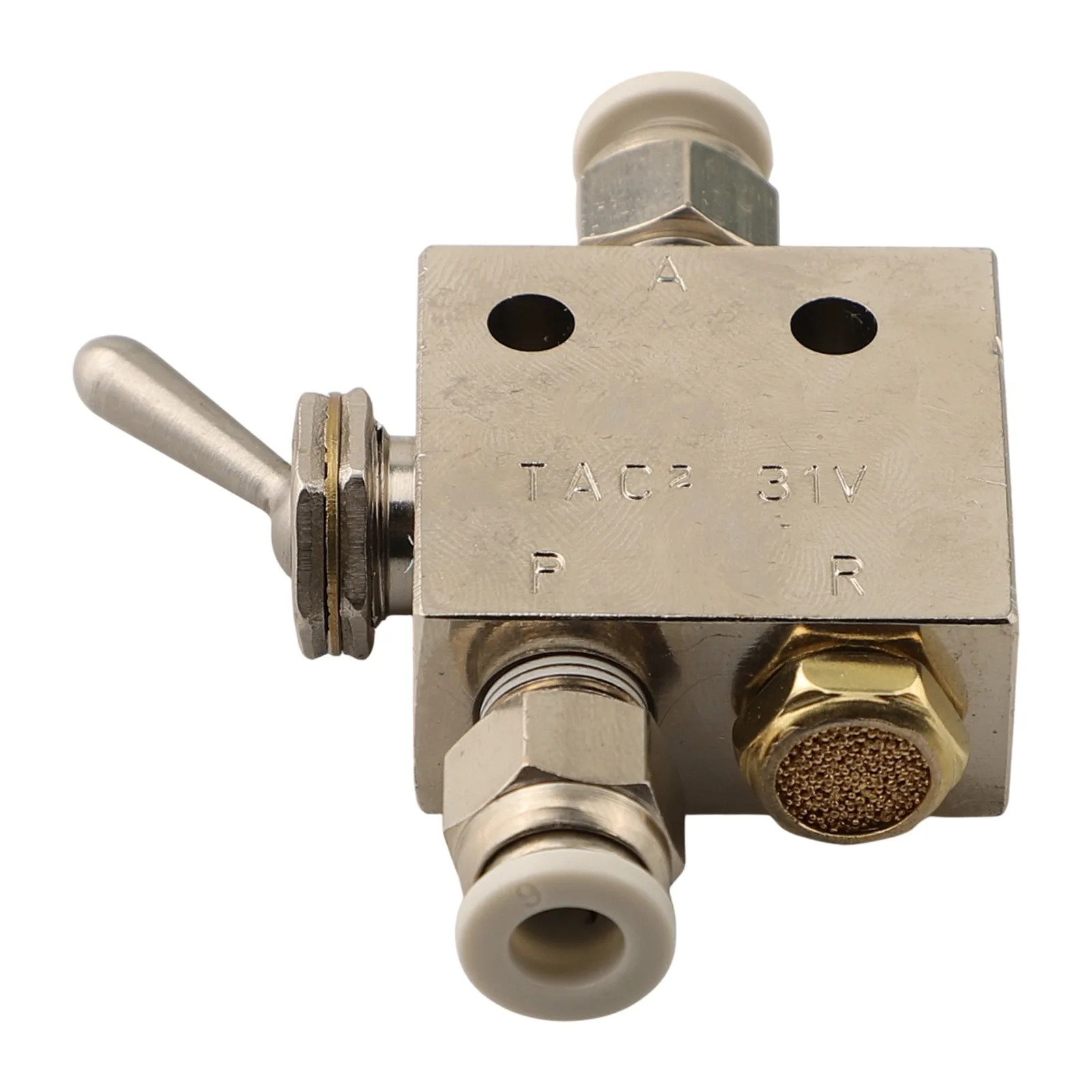 Valvola a 3 vie da 31,8 * 16 * 53,5 mm Valvola a 2 posizioni Dimensioni compatte controllata dalla forza meccanica per apparecchiature automatiche