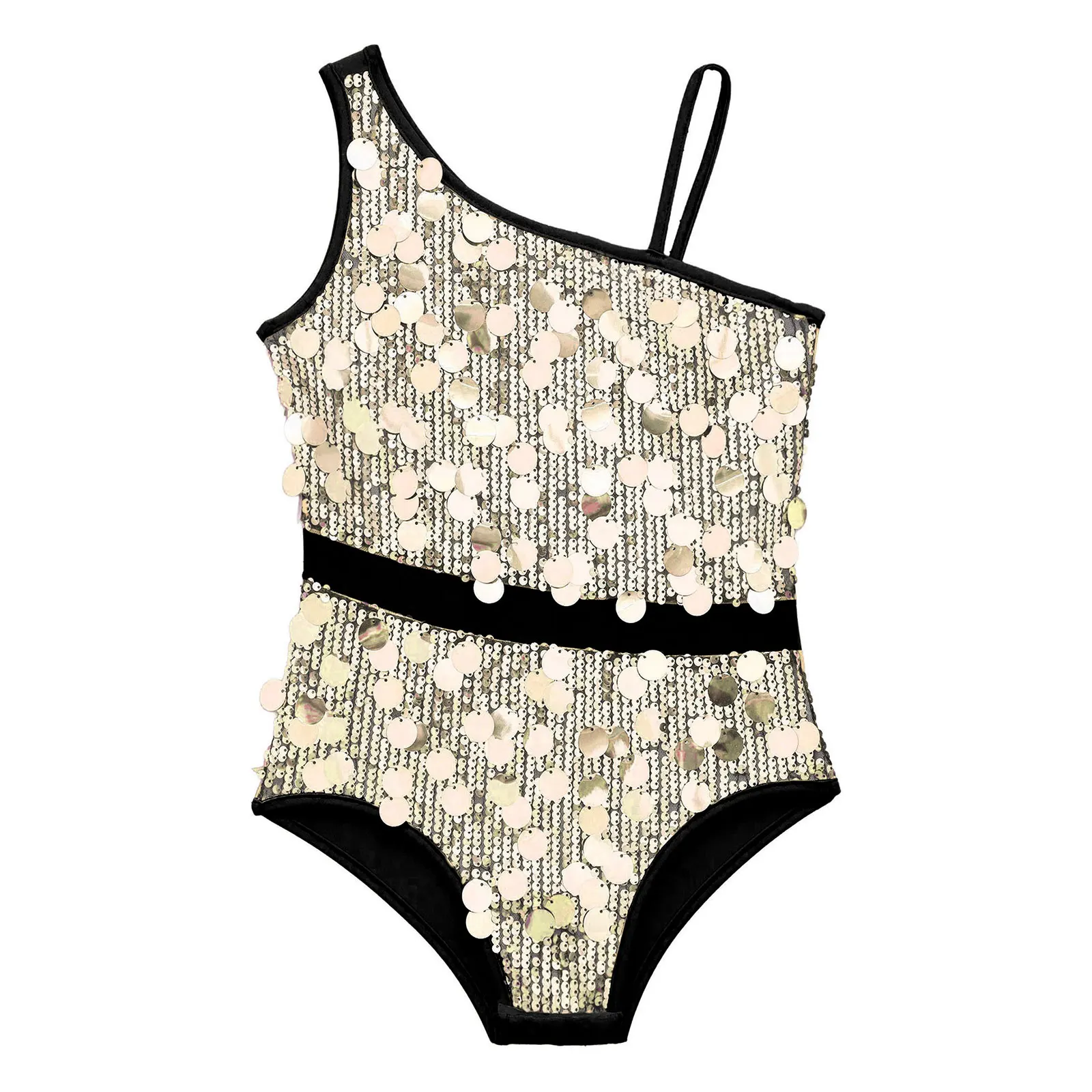 

Купальник для художественной гимнастики для девочек, пачка для балета, танца, комбинезон для фигурного катания, танцевальная одежда для выступлений, детское боди с блестками