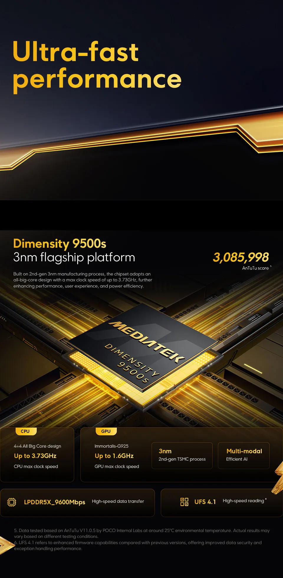 POCO X8 Pro Max 5G Smartphone Global Version 8500mAh battery 6.83'' 1.5K 120Hz Ultra-Bright AMOLED Display Dimensity 9500s NFC