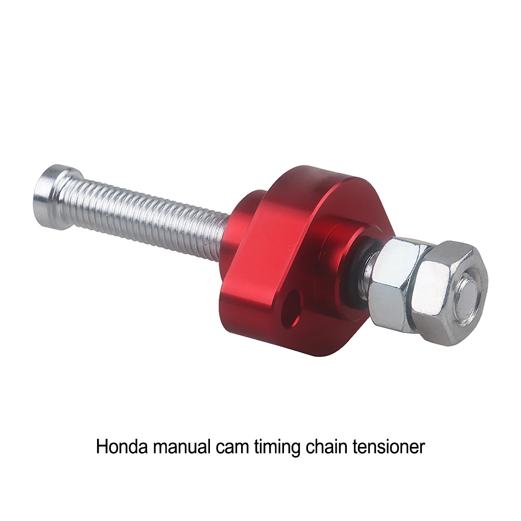 Motorcycle Red Manual Cam Timing CNC Chain Tensioner for Honda CBR600 F3 F4 F4I CBR900RR CBR 1100XX Super Hawk 1000 view 4