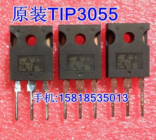 

10pcs orginal new TIP3055 TO-247 TIP3055 13 environmental protection TIP2955