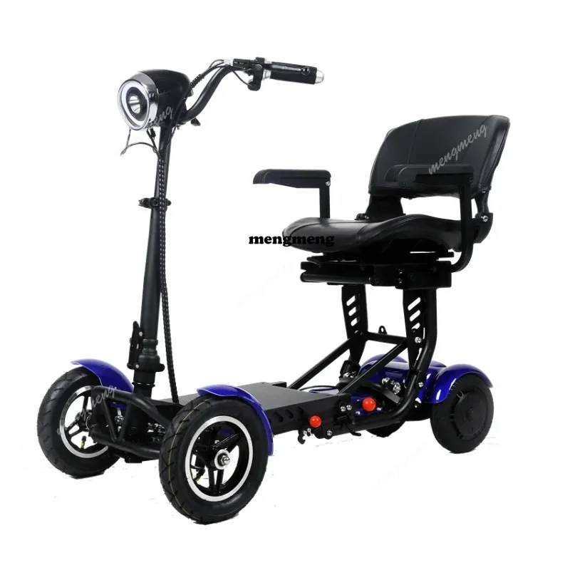 Small Mobility  Electric Tricycles Rehabilitation  50cc Folding Handicapped Front 8inch Rear 10inch