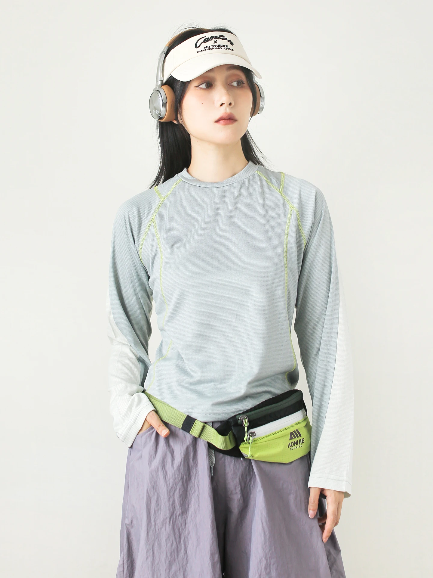 

Свободная женская футболка с длинным рукавом для активного отдыха, быстросохнущая, дышащая, повседневная, с круглым вырезом, для весны и лета