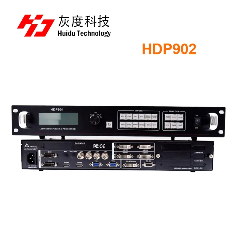 

Splicing processor The HDP902 3-channel multi-graphic multi-input led video processor for image switching and image scaling