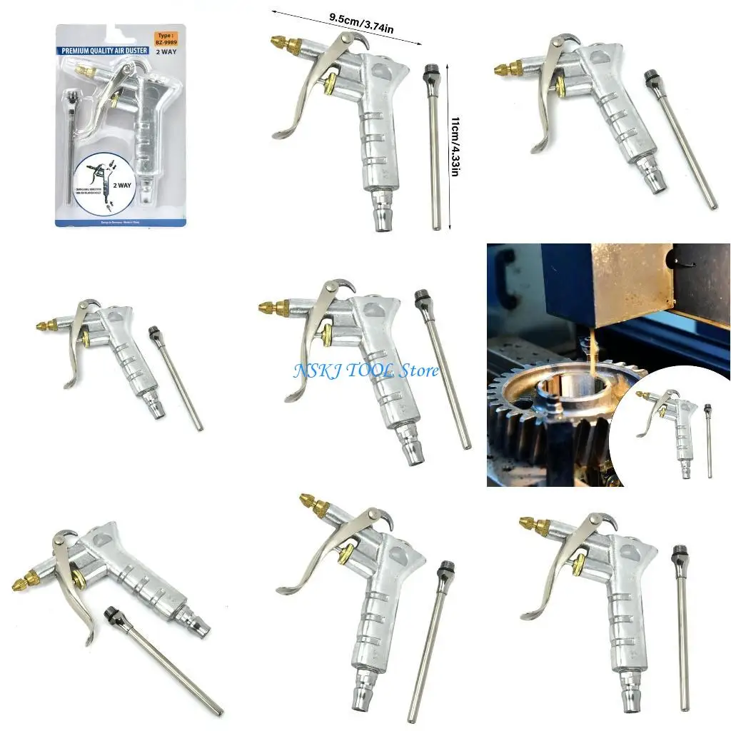 

L8RC Air Blow Guns Compressor Duster Hand Sprays Guns High Pressures Airline Nozzle