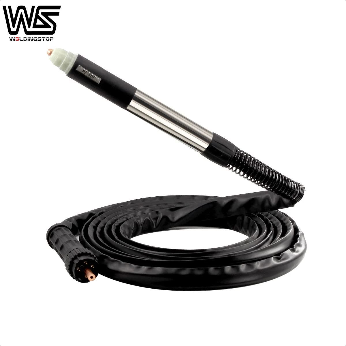 Cabeça de Tocha Reta com Cabo Cortador de Plasma Adaptador Central Masculino Corte de Máquina Pkg1 6m 20ft Comprimento Ptm80 Iptm90