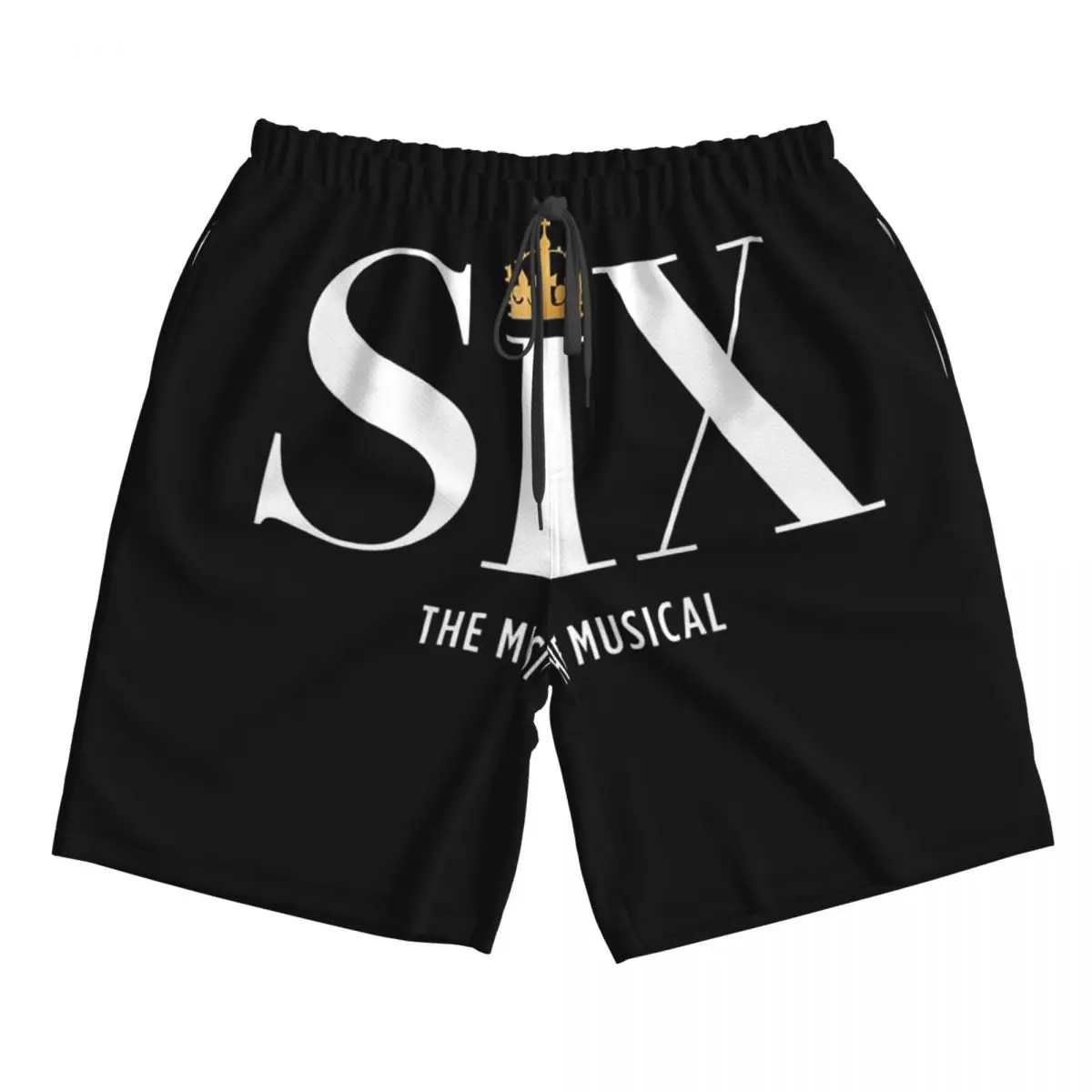 

Six The Musical Trunks Beach Board Shorts Casual Quick Dry Swimming Summer Men Pants