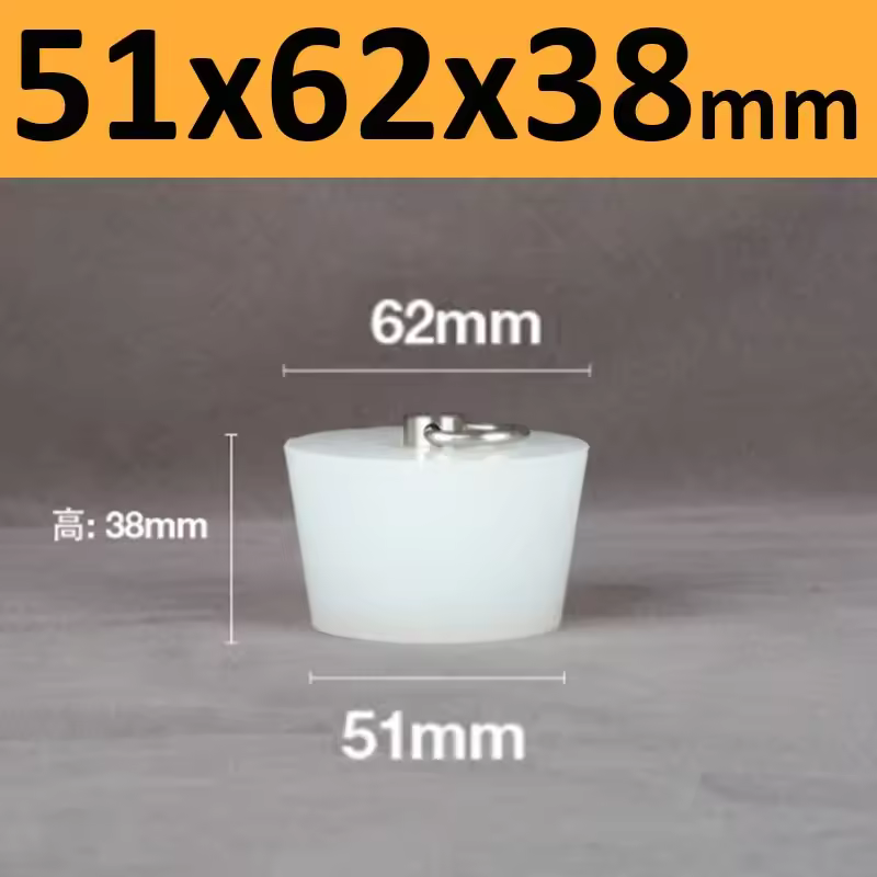 Conical Silicone Plugs With D Ring Waterproof Sealing Cover High Temp Hole Stopper For Bottle/Fish Tank/Barrel - Image 27