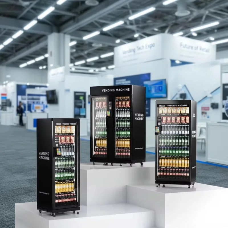 Automatic Vending Machine Commercial Intelligent Snack And Drink Dispenser Retail System For Mall Lobby