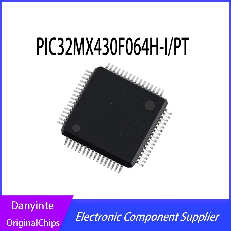 New 1Pcs/LOT   PIC32MX430F064H-I/PT   PIC32MX430F064H QFP-64