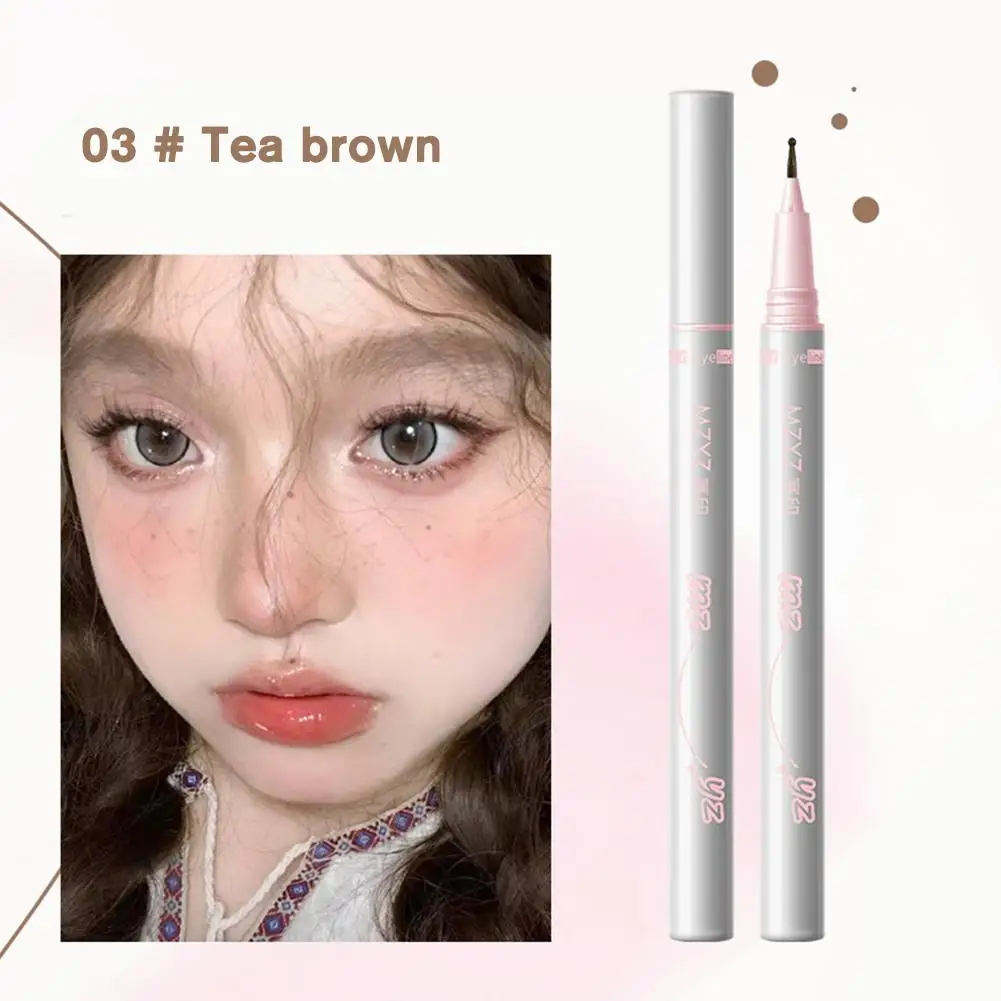 Natural Tear Stain Pen, Cosméticos Impermeáveis de Longa Duração, Ferramentas de Maquiagem Contorno Spot, Delineador Facial, S1P5, 1Pc