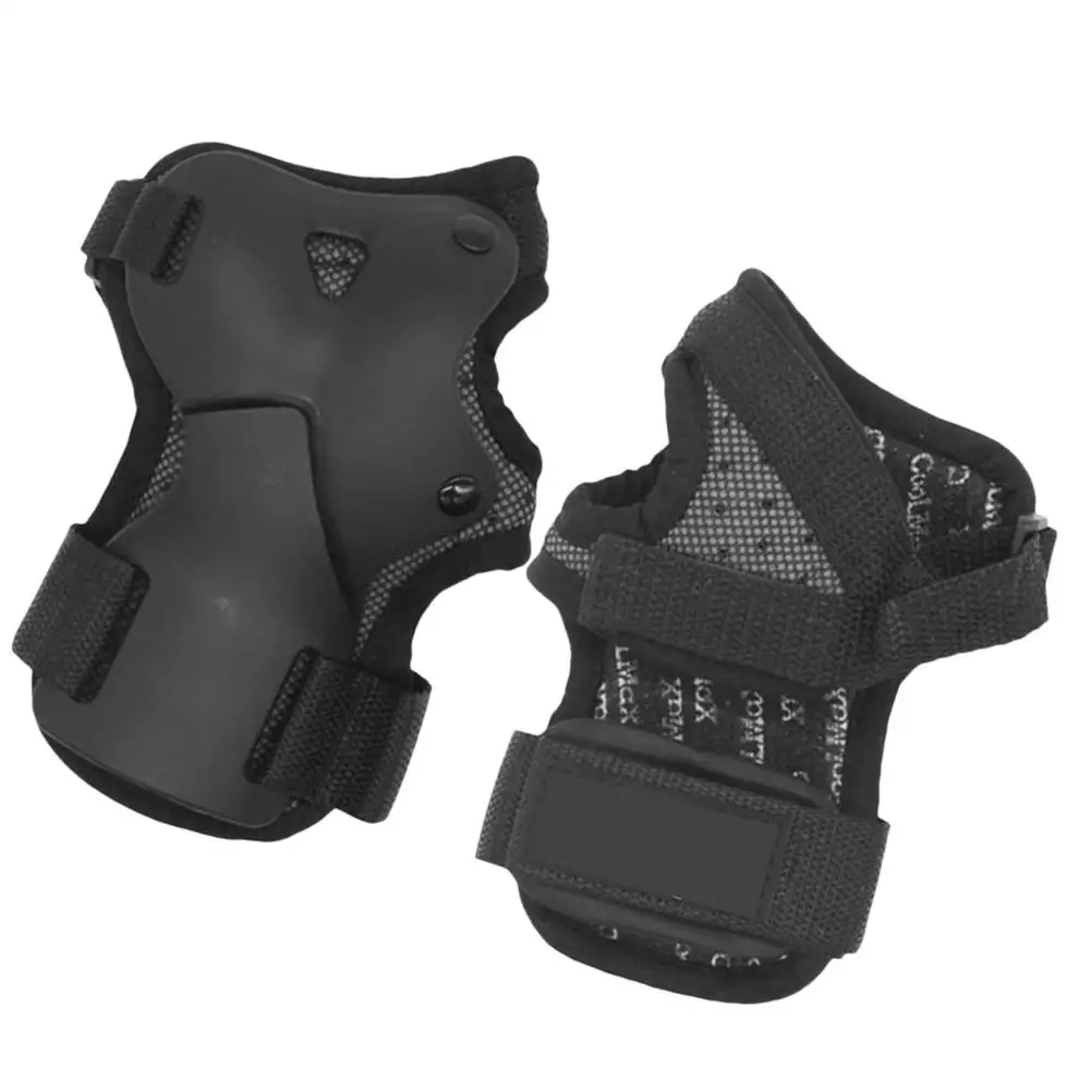 

Sports Gloves Wrist Protectors Durable Elastic Anti Skid Multipurpose Hand Guards for Skating Fitness Gym Riding Sports