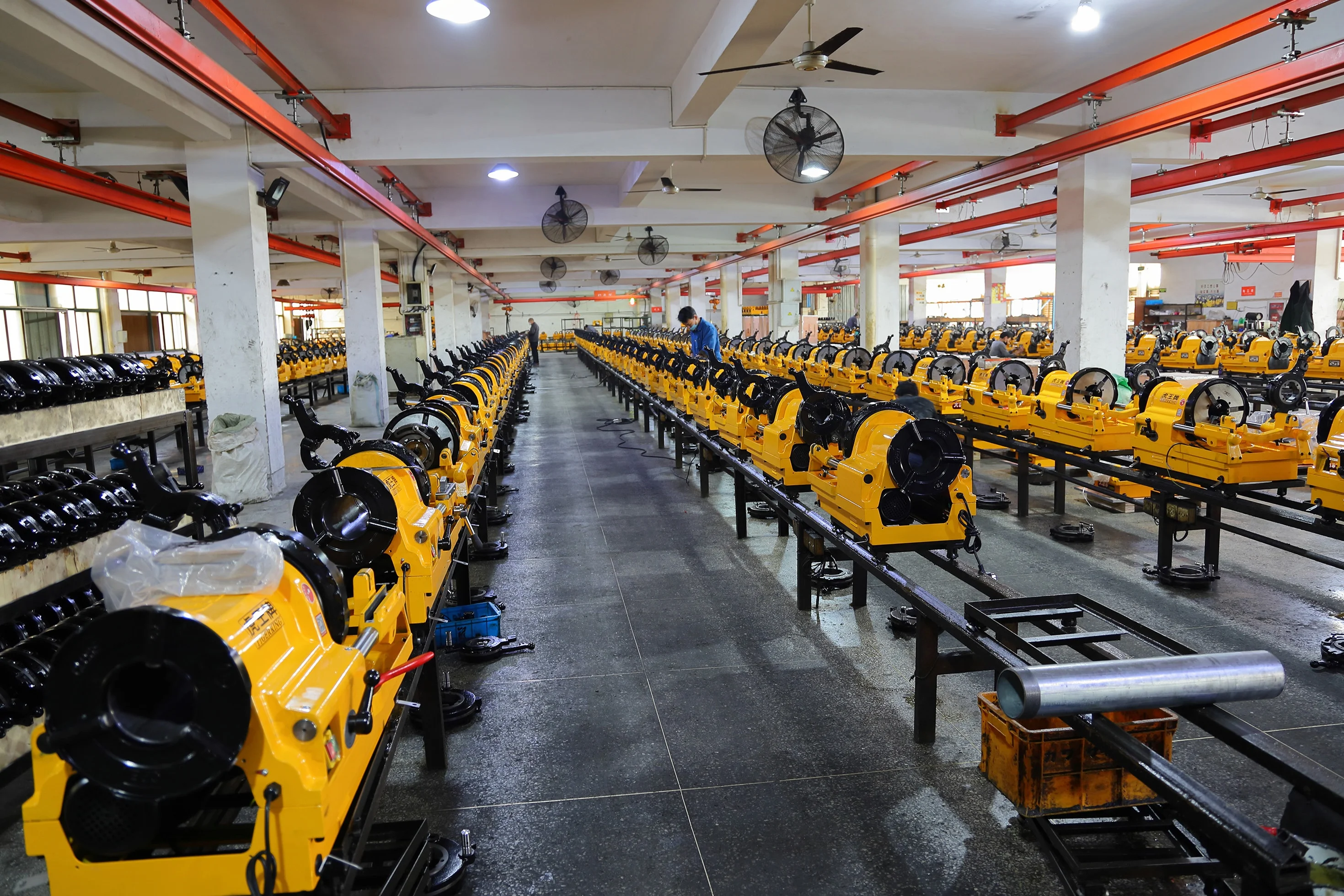 Hongli Cheapest 750W SQ80C1 3 Inch Pipe Threading Machine For Middle East Market With Reaming