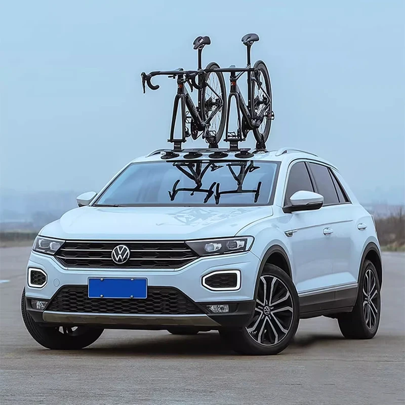 Bicycle Carrier Car Racks Suction Cups Roof-Top Trunk Bike Roof Holder MTB Road Bike Quick Install Cycling Racks