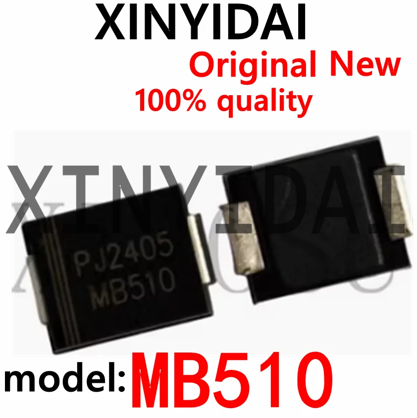 

10PCS SMT printed wire MB510 DO-214AB/SMC diode 5A 100V brand new original