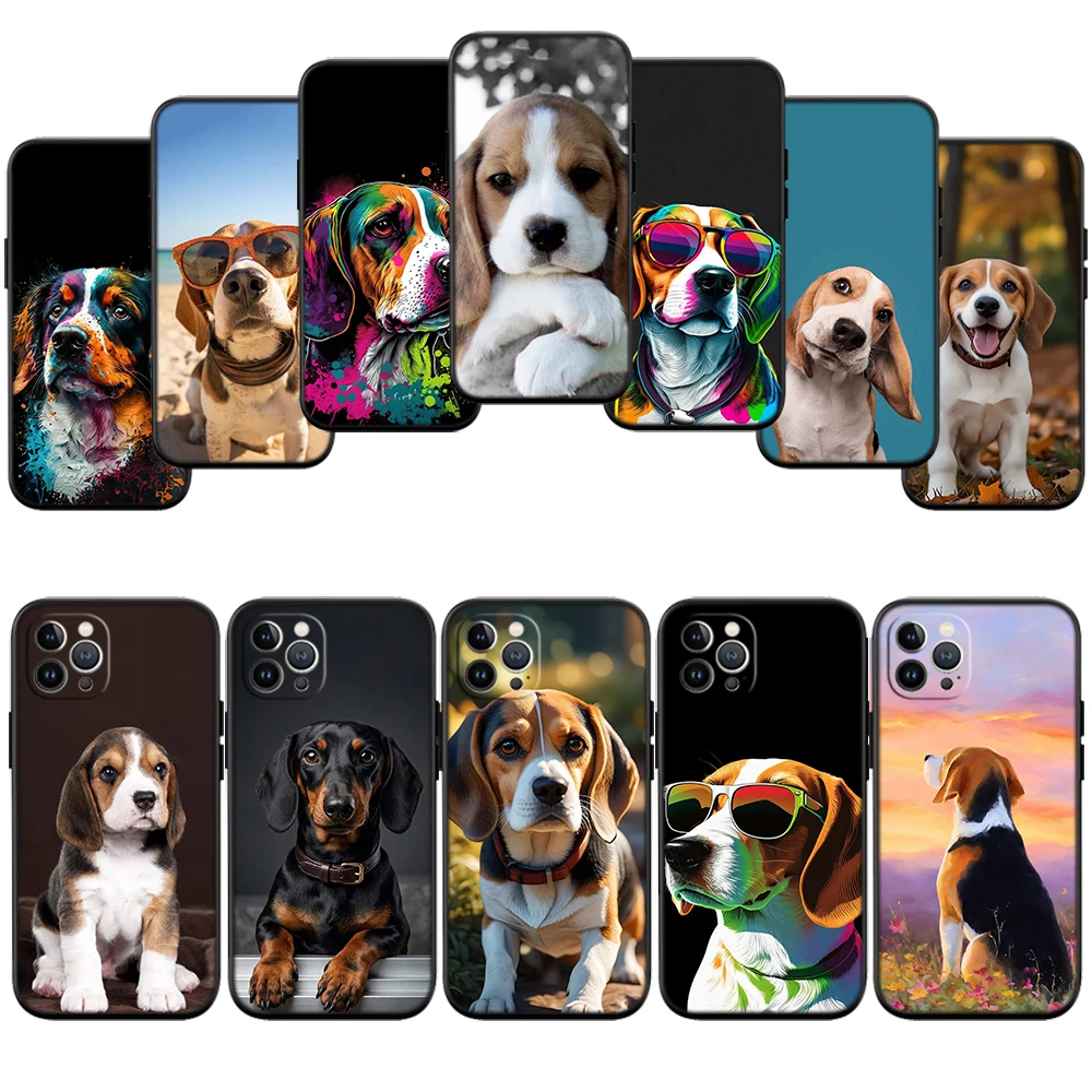 IO42 Beagle Dog Phone Case for Samsung Galaxy S26 Ultra Plus FE Pro A27