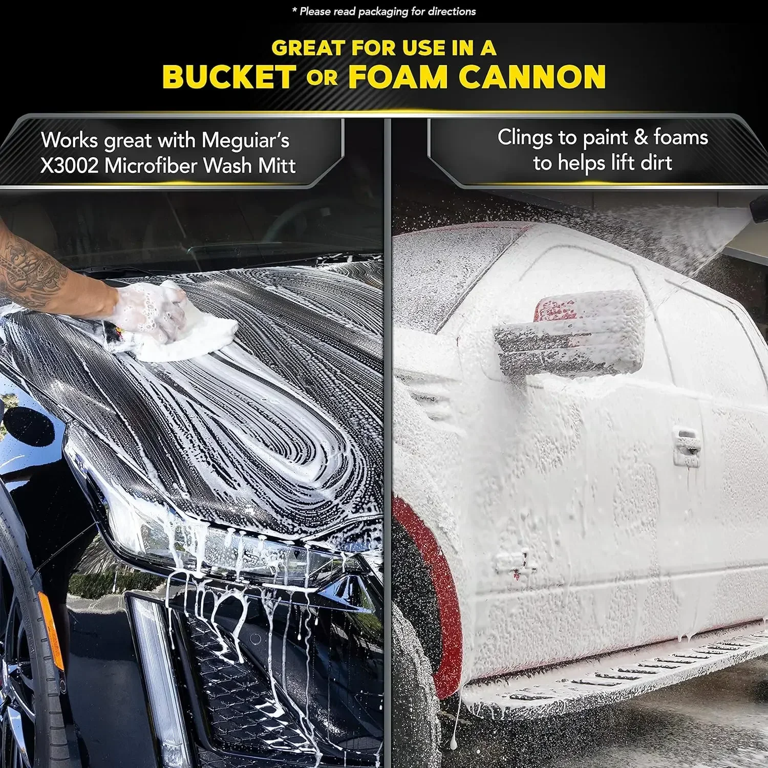 1600 PSI (1.2 GPM) Electric Pressure Washer & Meguiar’s Gold Class Car Wash - Give The Gift of a Clean & Glossy Car - 64 Oz