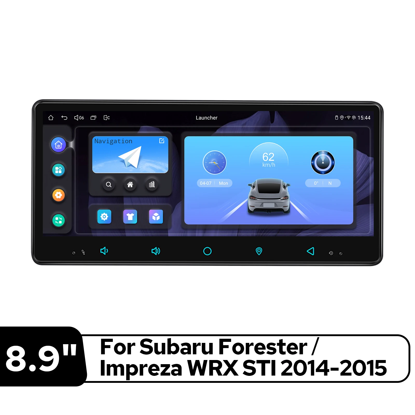 Plug and Play Android Car Radio Stereo 8.9