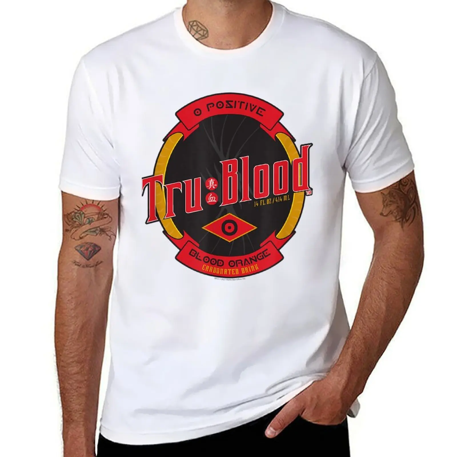 

True Blood T-Shirt t shirts cotton 100% t shirt man cotton T-Shirt