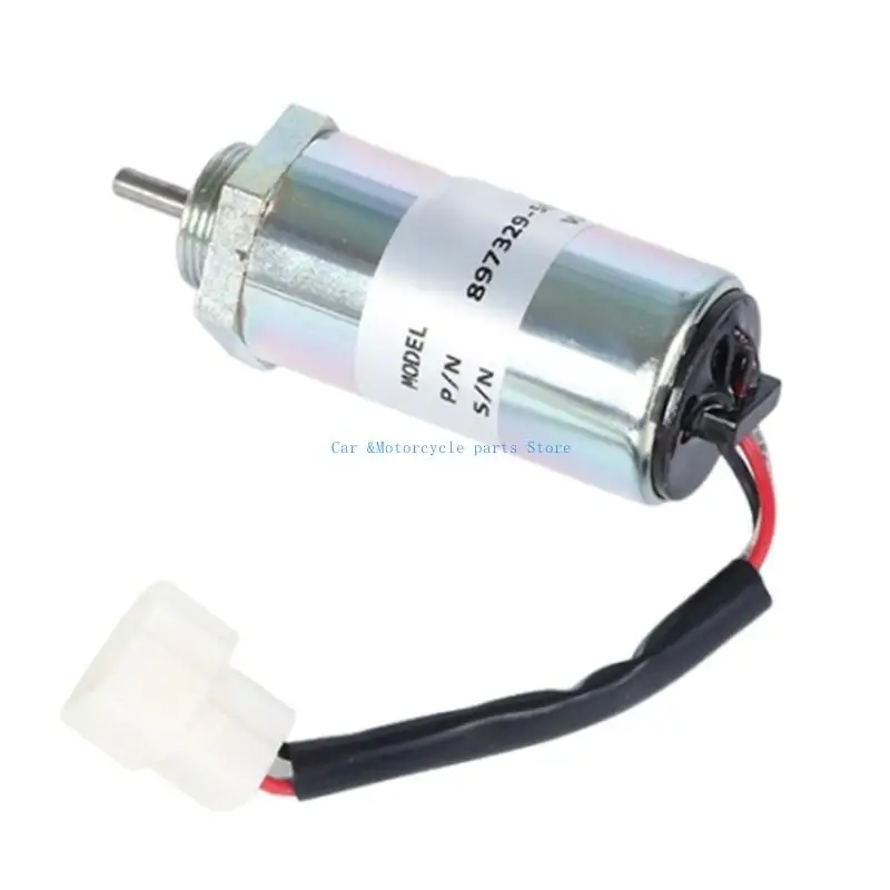 

Y9UC 897329-5680 Engine Shut Offs Solenoid Valves 12V for 3LD1 3LD2 4LE1 Engine Car Accessories
