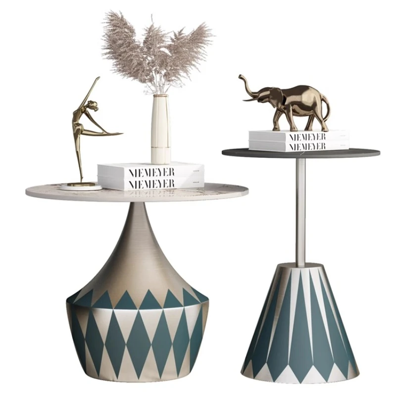 

Minimalist Commercial Conference Coffee Table for Home Small Spaces Creative Living Room Furniture with Storage End Table