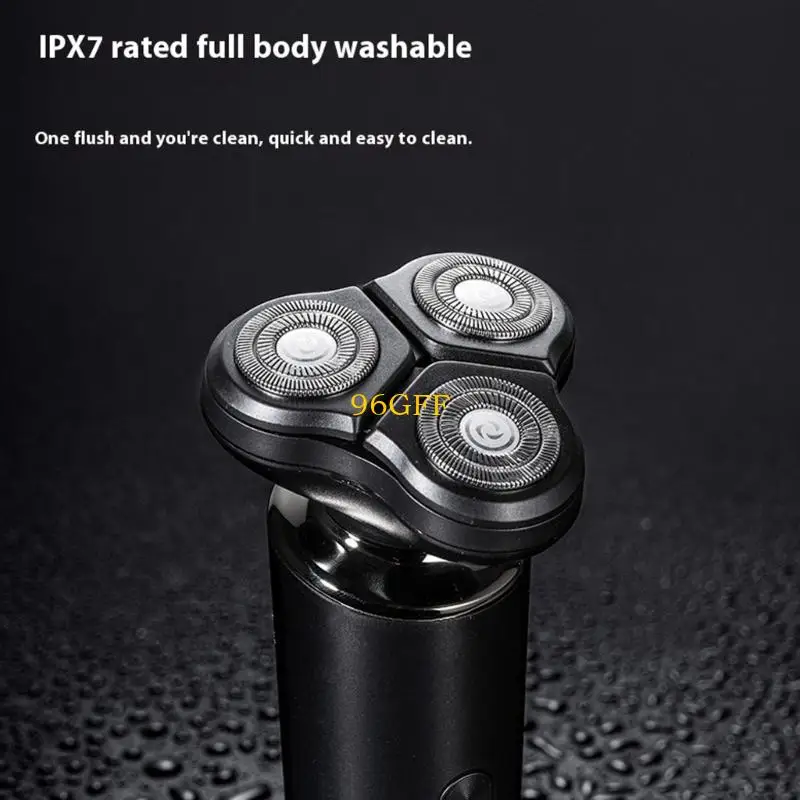 96GF USB شحن ماكينة الحلاقة الكهربائية سهلة تنظيف الجسم المقاوم للماء