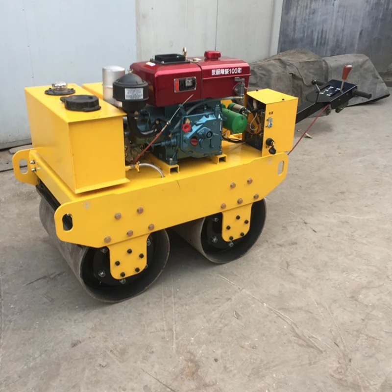 

Walk-behind double steel wheel roller roller roller double steel wheel roller compactor