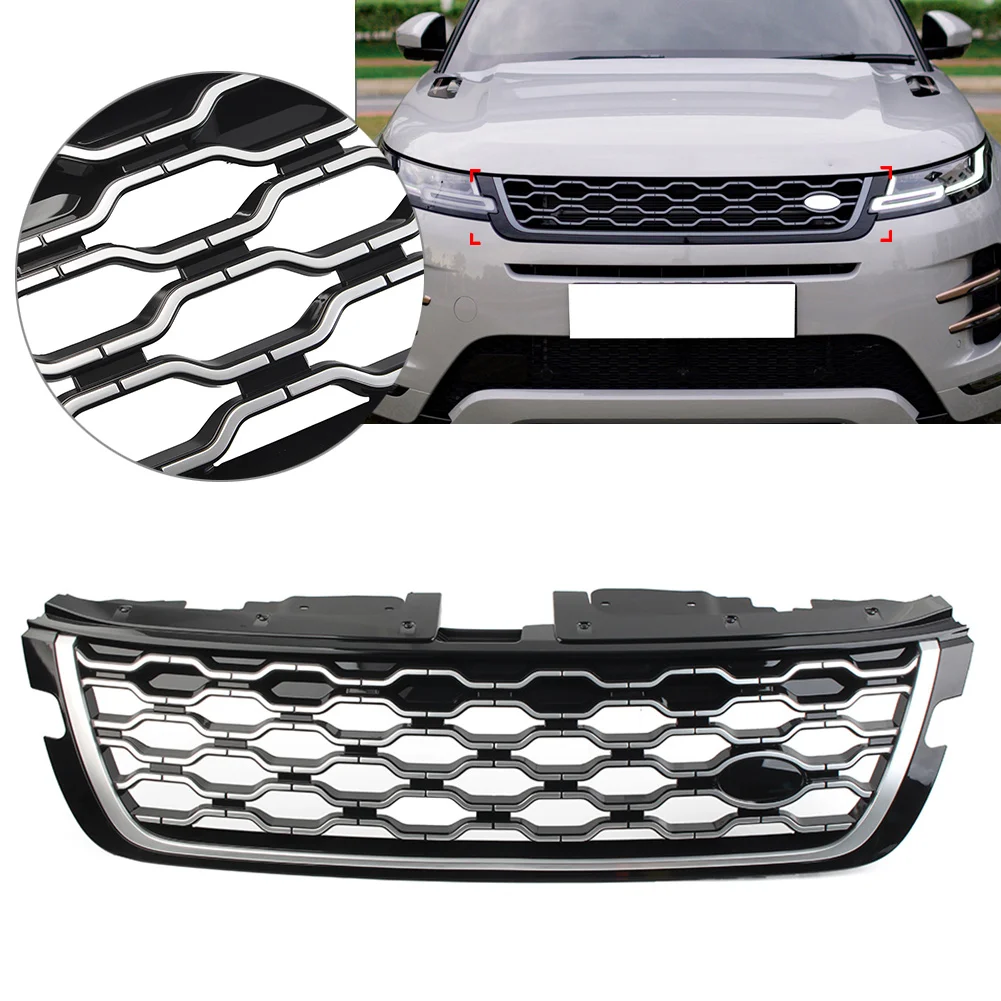 

Car Front Bumper Air Intake Grille Grill Replacement For Land Rover Range Rover Evoque 2020 2021 2022 LR155546