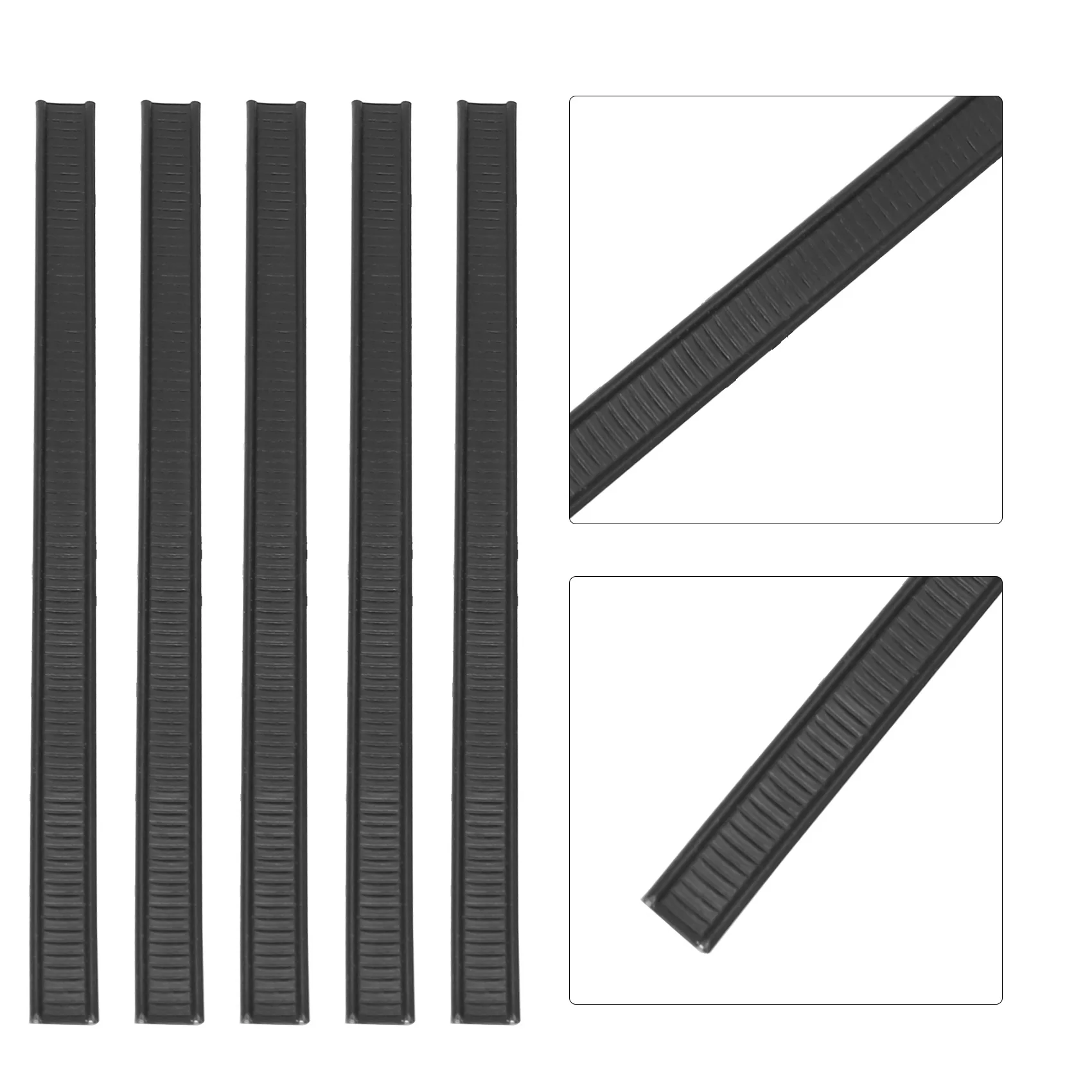 BVBV 100 껍질과 스틱 주석 타이, 구부릴 수 있는 와이어, 커피백 타이 구운 식품 백의 씰링 비드 5.5인치-블랙