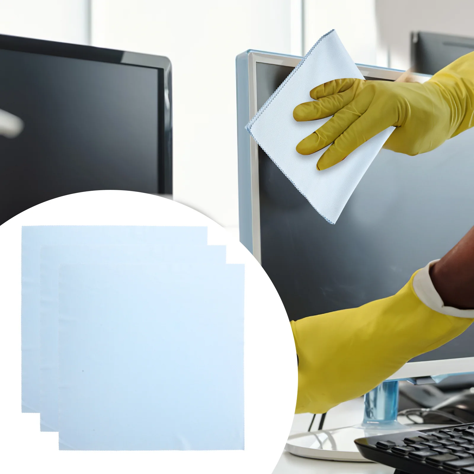 

3Pcs Screen Cleaning Cloth for Electronics Devices and Eyeglasses No Scratch Polishing Universal Cleaning Cloth