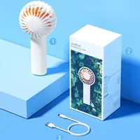 Youpin Qualitell Mini Handheld Fan Type-C Rechargeable Summer Portable Cooler Fan For Outdoor Radiating Relieve Heat Ventilator