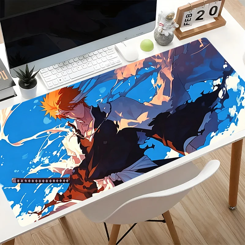 Mouse Pads E-sports Gaming Accessories alfombrilla Computer Mouse Mat BLEACH Cool Anime Desk Mat Keyboard Pad Gamer Mousepads