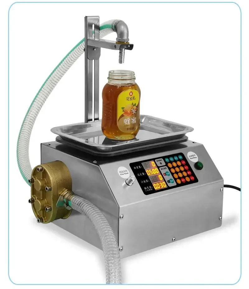 Automatic Sub Filling Machine Honey Sesame Paste Edible Oil Glue Viscous Liquid,liquid Filling Machine