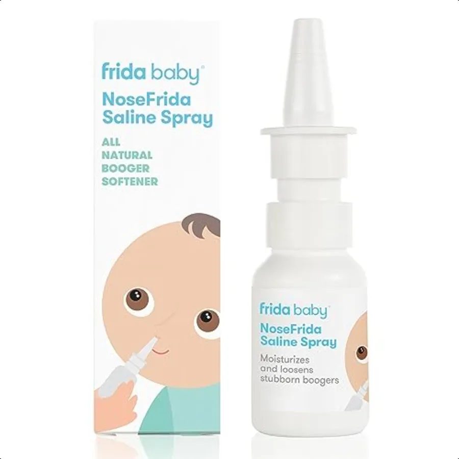 

Frida Baby seFrida Saline Mist Spray Baby Saline l Спрей-дегнегант для облегчения аллергии и облегчения заложенности, чтобы смягчить