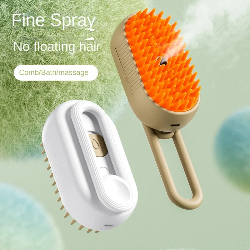Pet Electric Spray Comb for Cats and Dogs Spray Massage Comb Cat Float Hair Cleaning Cleaning Supplies Acessorios Wholesale