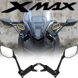 For Yamaha XMAX 300 2023 Front Bracket Rearview Holder Rearview Mirrors Bracket Foldable Rearview Mirror XMAX 300