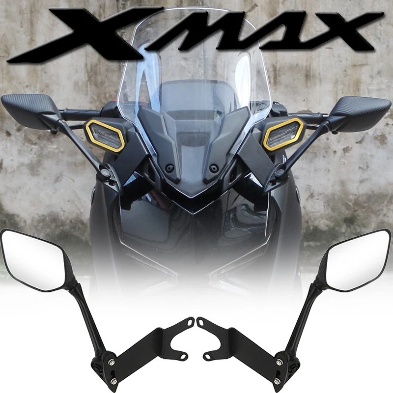 For Yamaha XMAX 300 2023 Front Bracket  Rearview Holder Rearview Mirrors Bracket Foldable Rearview Mirror XMAX 300