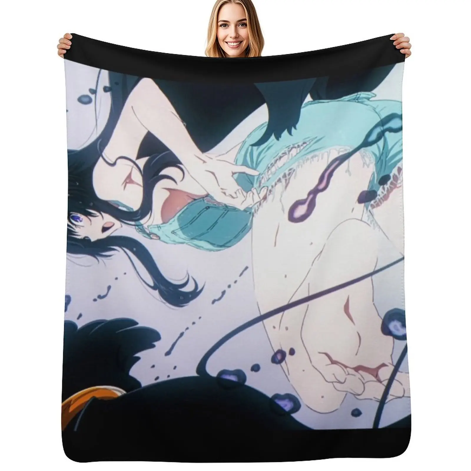 

Delta The Eminence in Shadow Throw Blanket bed plaid Hair Moving Sofas Blankets