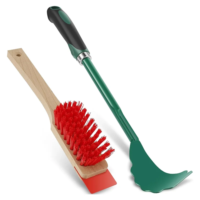 

Scrubbing Brush Stiff Bristle Brush With, Lawn Mower Maintenance Deck For Gardening-New