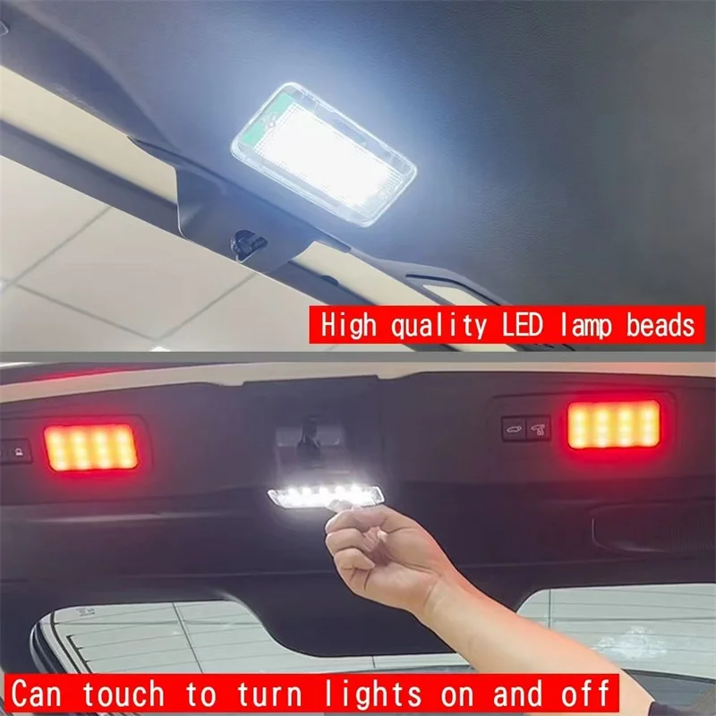 Rear Trunk Light Led Car Tailgate Camping Lamp Tail Suitcase Lights for Toyota Prado 2024 LC250 Accessories