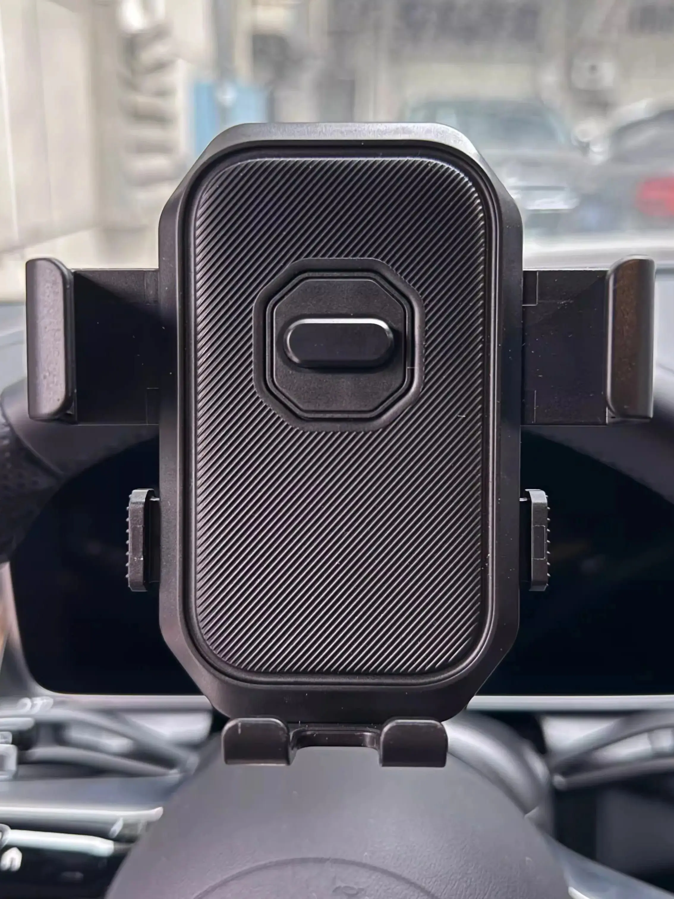 AliExpress NONE 360 Degree Rotating Car Steering Wheel Fixed Clip Magnetic Suction Large Clamp Bicycle Phone Holder Universal