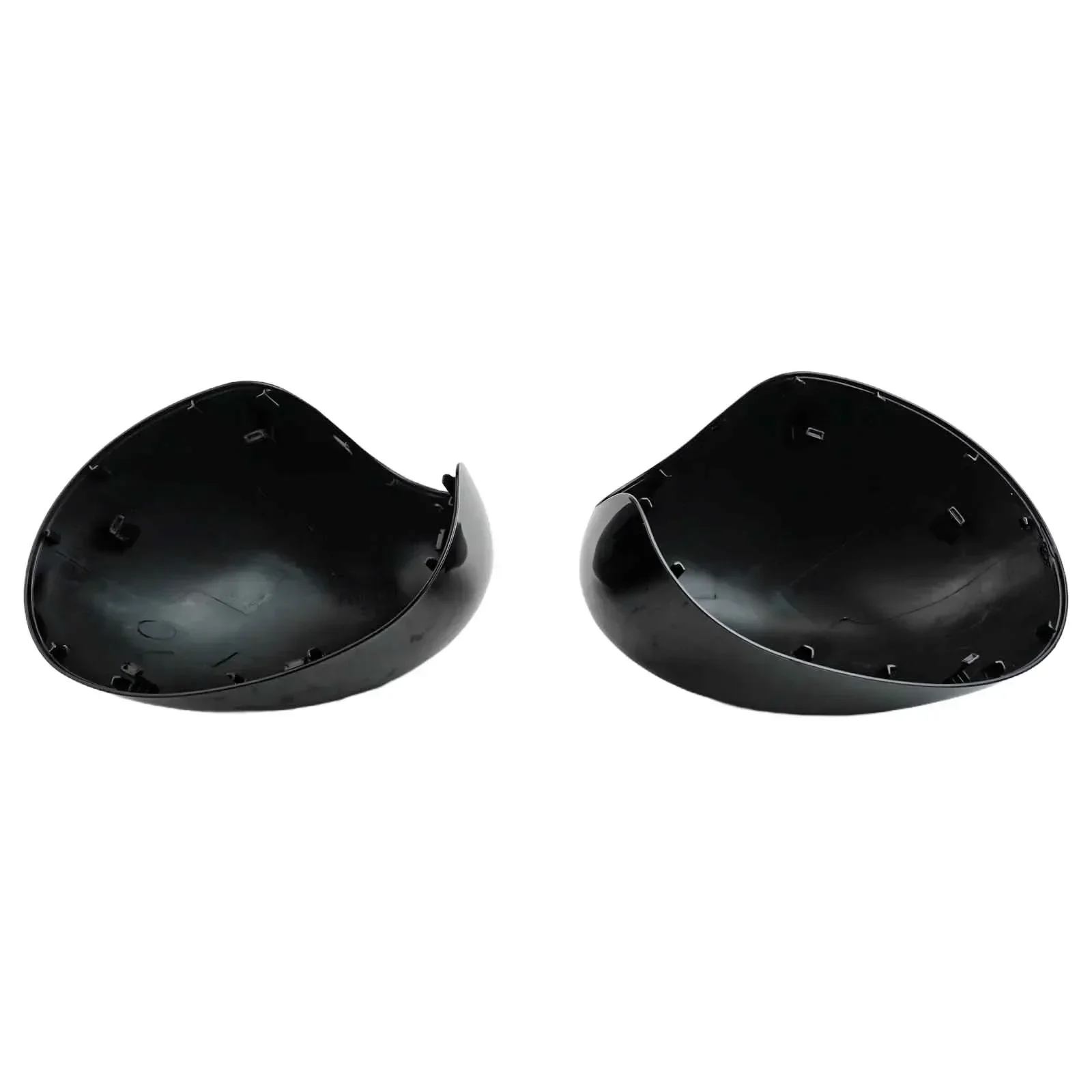 Mini Wing Mirror Mirror Cap Casings Right-hand Driving 2 Mirror Housings ABS Material Front, Left, Right Placement