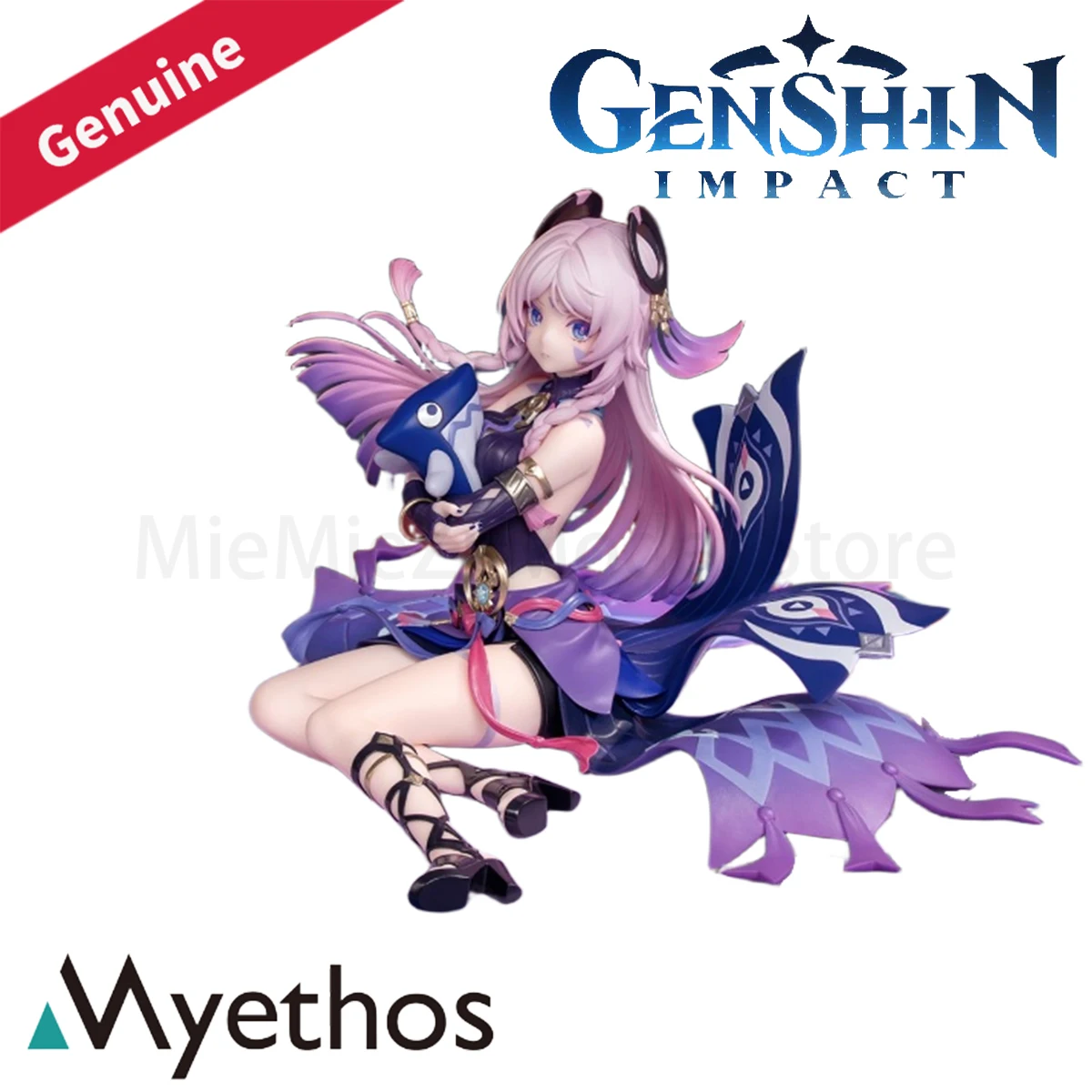 Original Genuine Myethos Prepainted Genshin Impact Citlali Obsidian Opalstar Ver. 1/8 H=102mm Garage Kit Model Decoration Gift